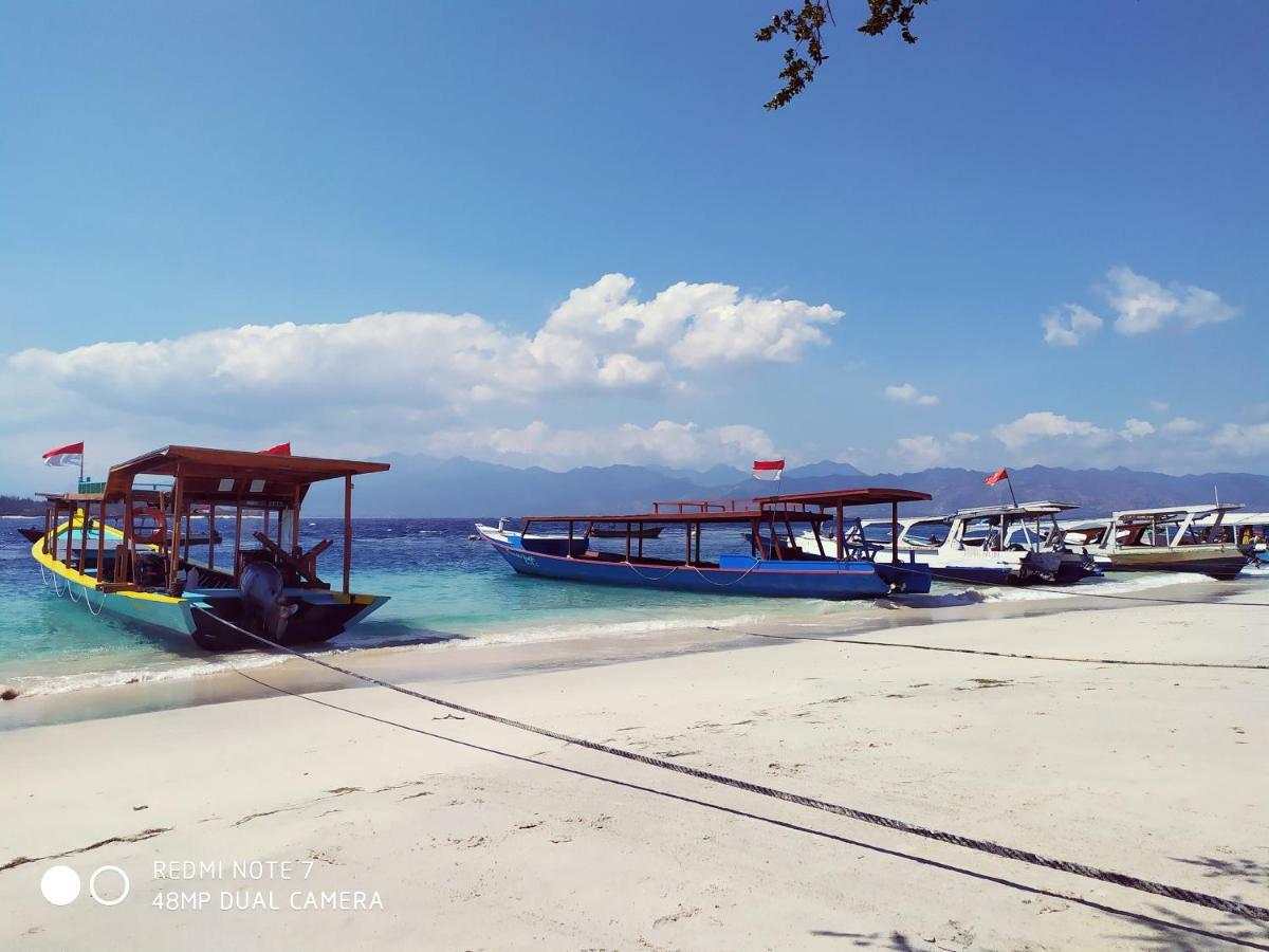 Appartamento Kusuka Bungalow Gili Trawangan Esterno foto