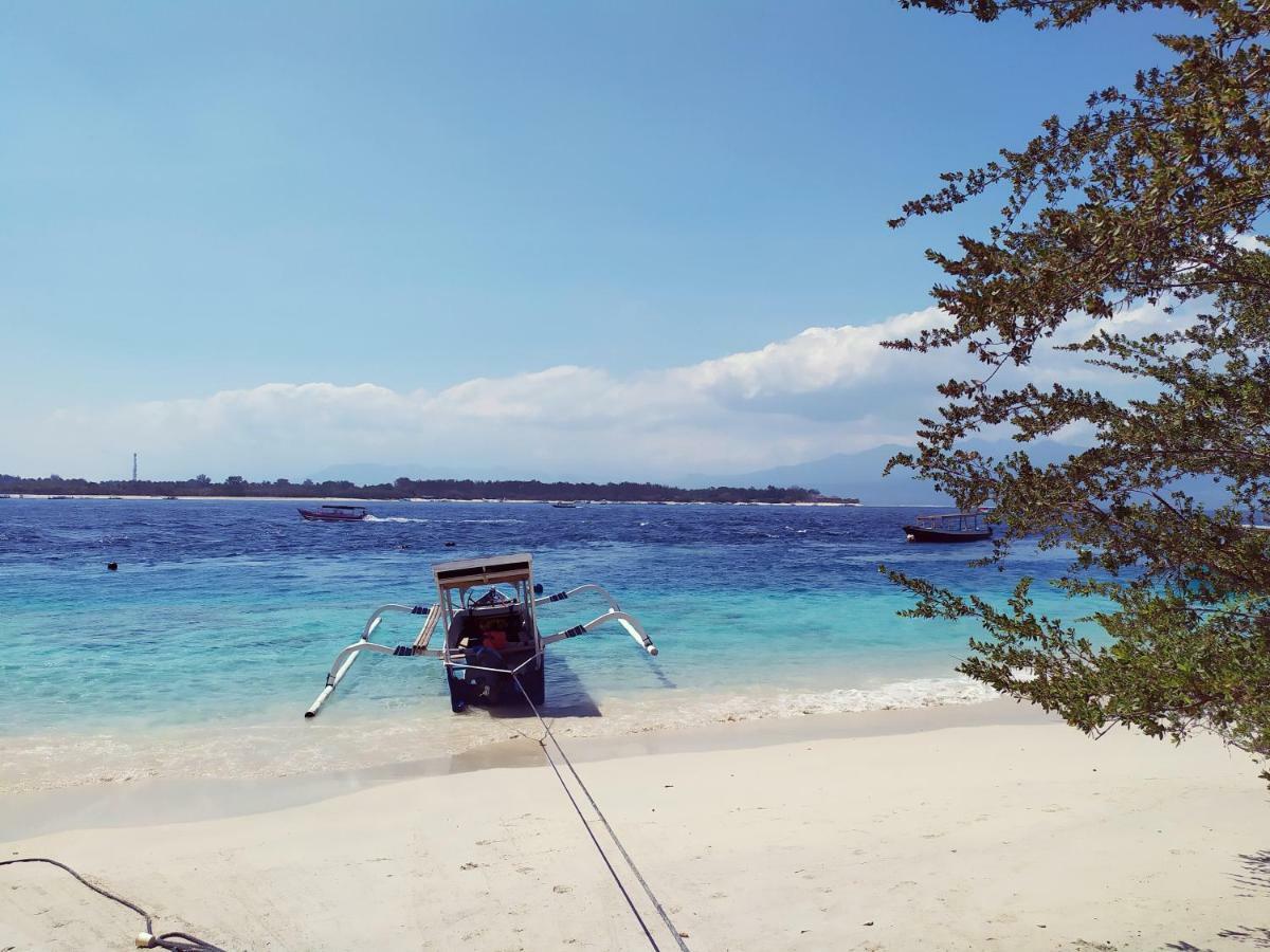 Appartamento Kusuka Bungalow Gili Trawangan Esterno foto